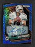 2025 Panini Prizm Black DAN MARINO 2/15 Auto Blue Shimmer FOTL Prizm #81