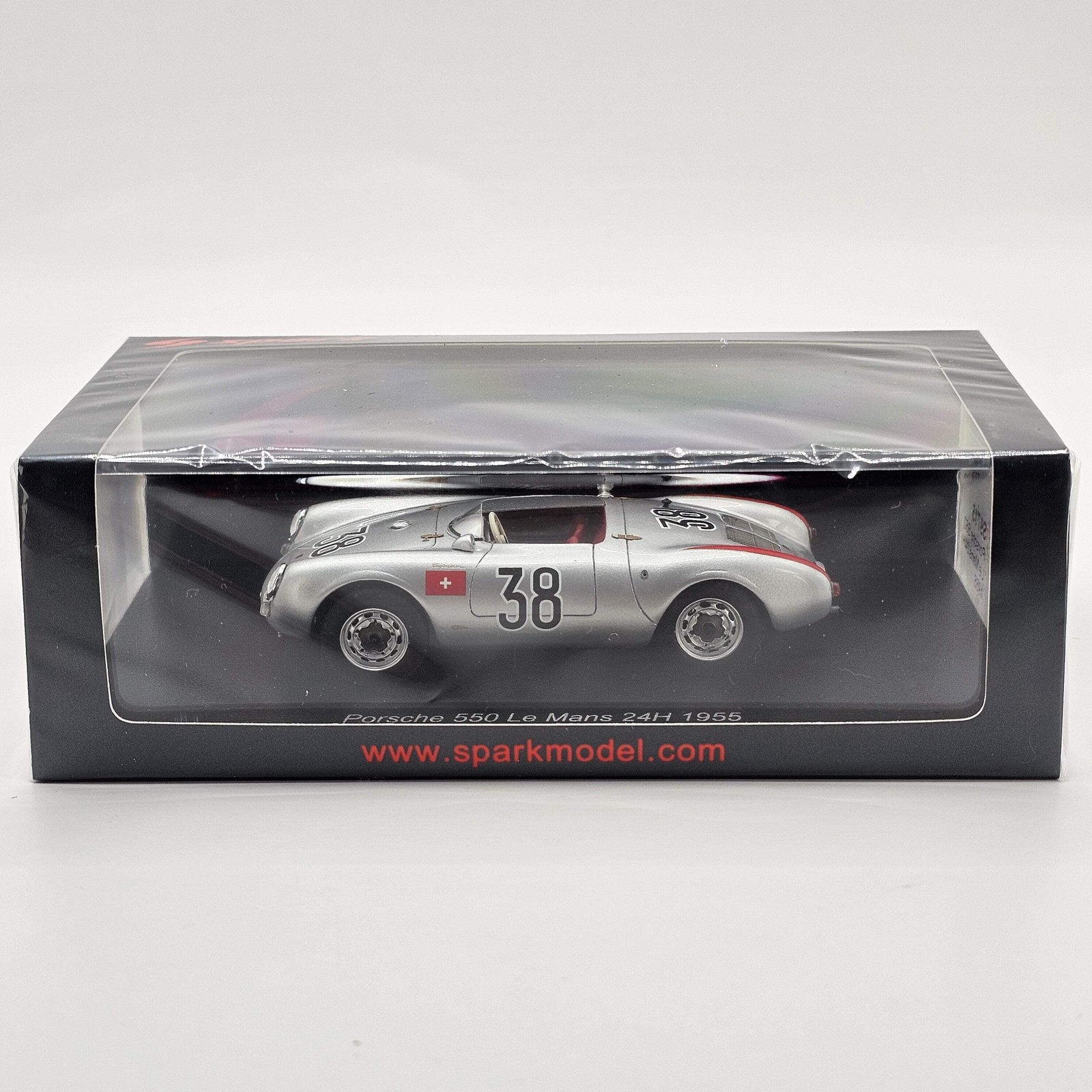 Spark Porsche 550/4 #38 W. Ringgenberg 24Hrs Le Mans 1955 1/43 Scale S9715