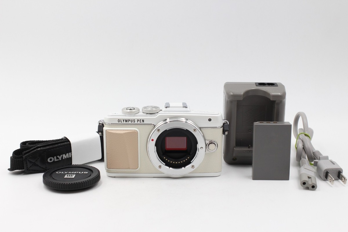 Near Mint] Olympus Pen Lite E-PL7 Digital Camera Silver 3861 shots