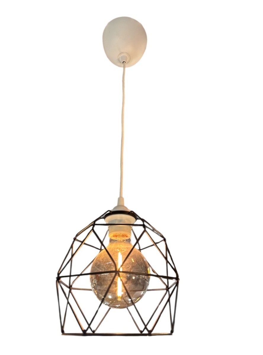 New IKEA BRUNSTA Black Pendant Lamp Shade ONLY 20 cm (8 