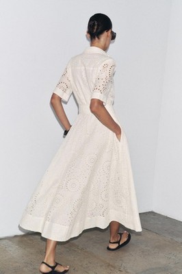 green emerald velvet dress Porcelain Flower Jacquard Dress main image 1
