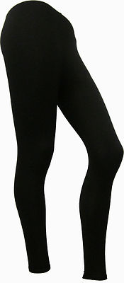 B2B DAMEN VOLLE LÄNGE STRETCH PASSFORM VISKOSE LEGGINGS IN VERSCHIEDENEN FARBEN GRÖSSE (8-16)