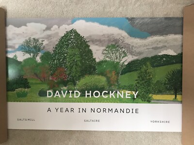 David Hockney A Year in Normandie Poster by (Trees) | eBay UK