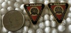 Lot of 2 Darts 9 Mark Amoa Nda National Dart Association Pins Pinbacks #34647