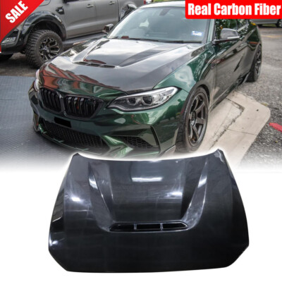 For BMW F87 M2/M2C 2016-2020 Carbon Fiber Front Engine Bonnet Hood Cover Trim | eBay | DW スタイル カーフード カーボンファイバー フロントエンジンフード ボンネット BMW M2C F87 F22 対応 | YJRA(小さな店)