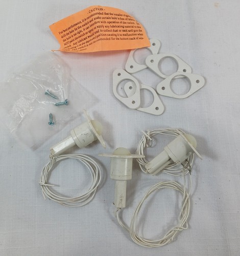 Security Door Sensors DS-01-W White Ball Short Roller Ball Lot of 5 - Picture 7 of 7