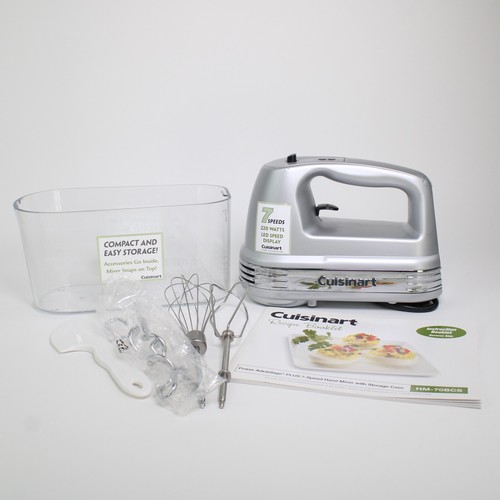 cuisinart power advantage plus hand mixer silver