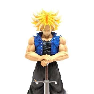 9.84'' Dragon Ball Z Super Saiyan Trunks Figure Model Statue