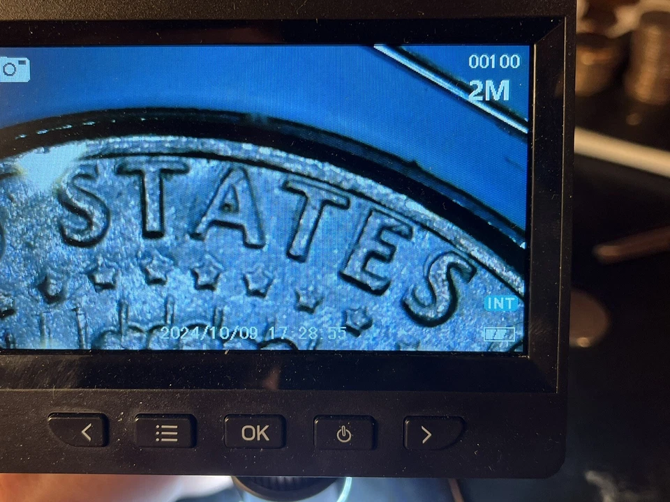 1980 P Kennedy Half Dollar 50 Cent Coin *RARE* Doubling #39 Whitesquirrelcoins - Image 3 of 4