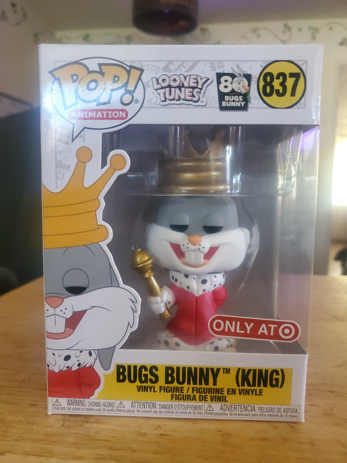 En Oferta Funko Pop! Animation Looney Tunes 80 Years Of Bugs Bunny Bugs Bunny (King)