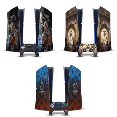 ASSASSIN'S CREED MIRAGE GRAFIKEN VINYL SKIN FOR PS5 SLIM DIGITAL EDITION BUNDLE