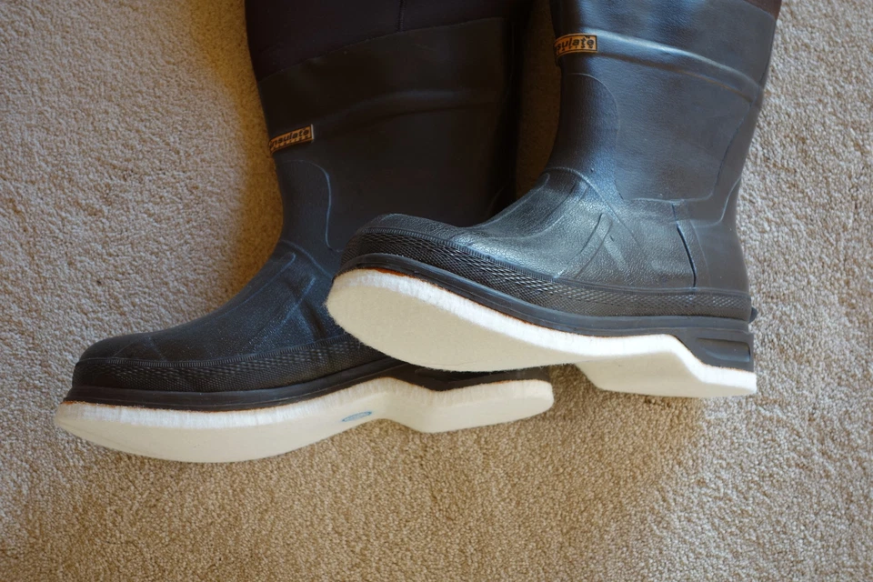 New Men Kobuk Brown Neoprene Fishing/Hunting Wader Felt Sole Sz 10 KING 200 Gram - Image 4 of 4