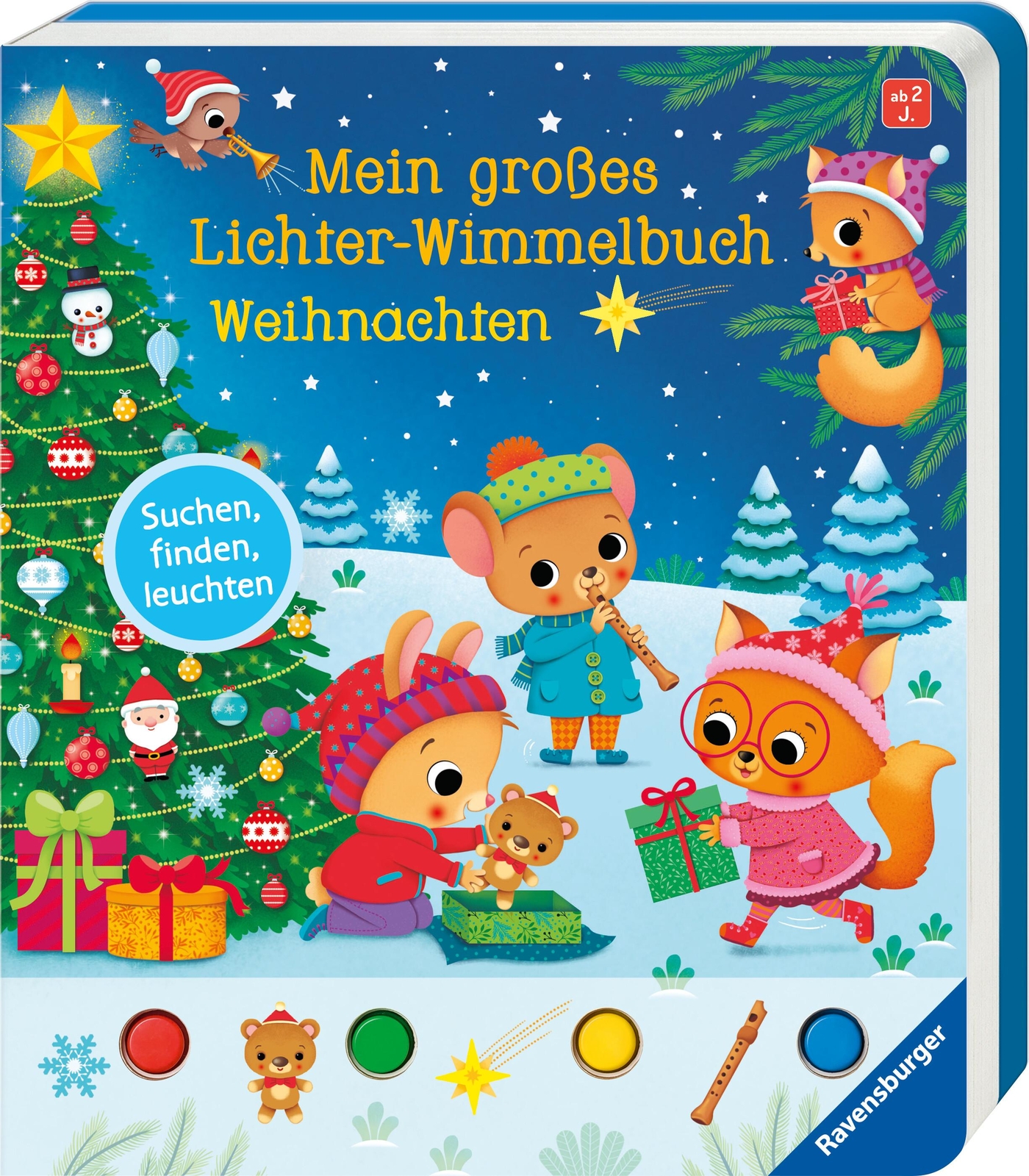 Thumbnail - Mein Großes Lichter-wimmelbuch: Weihnachten, Sandra Grimm