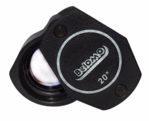 BelOMO Triplet Viewing Magnifier 10x 12x 15x 20x Loupe Glass Jewelry Gemology - Picture 4 of 15