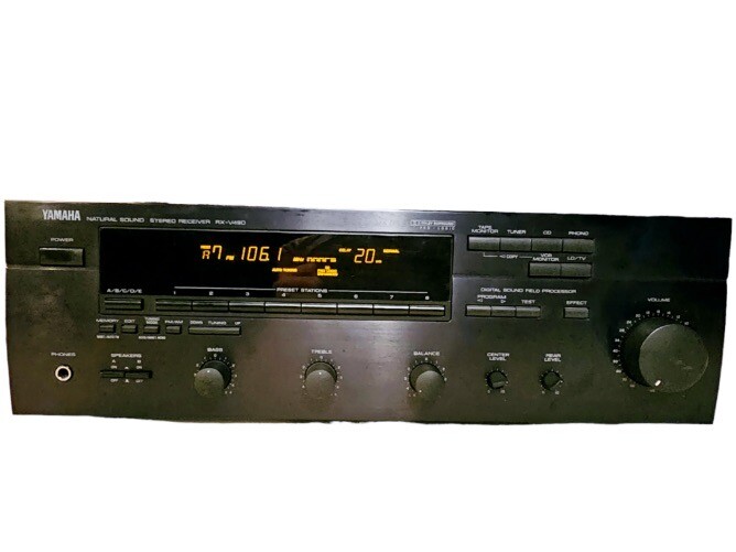 Yamaha RX-V490 Natural Sound 5.1 A/V Stereo Receiver No Remote