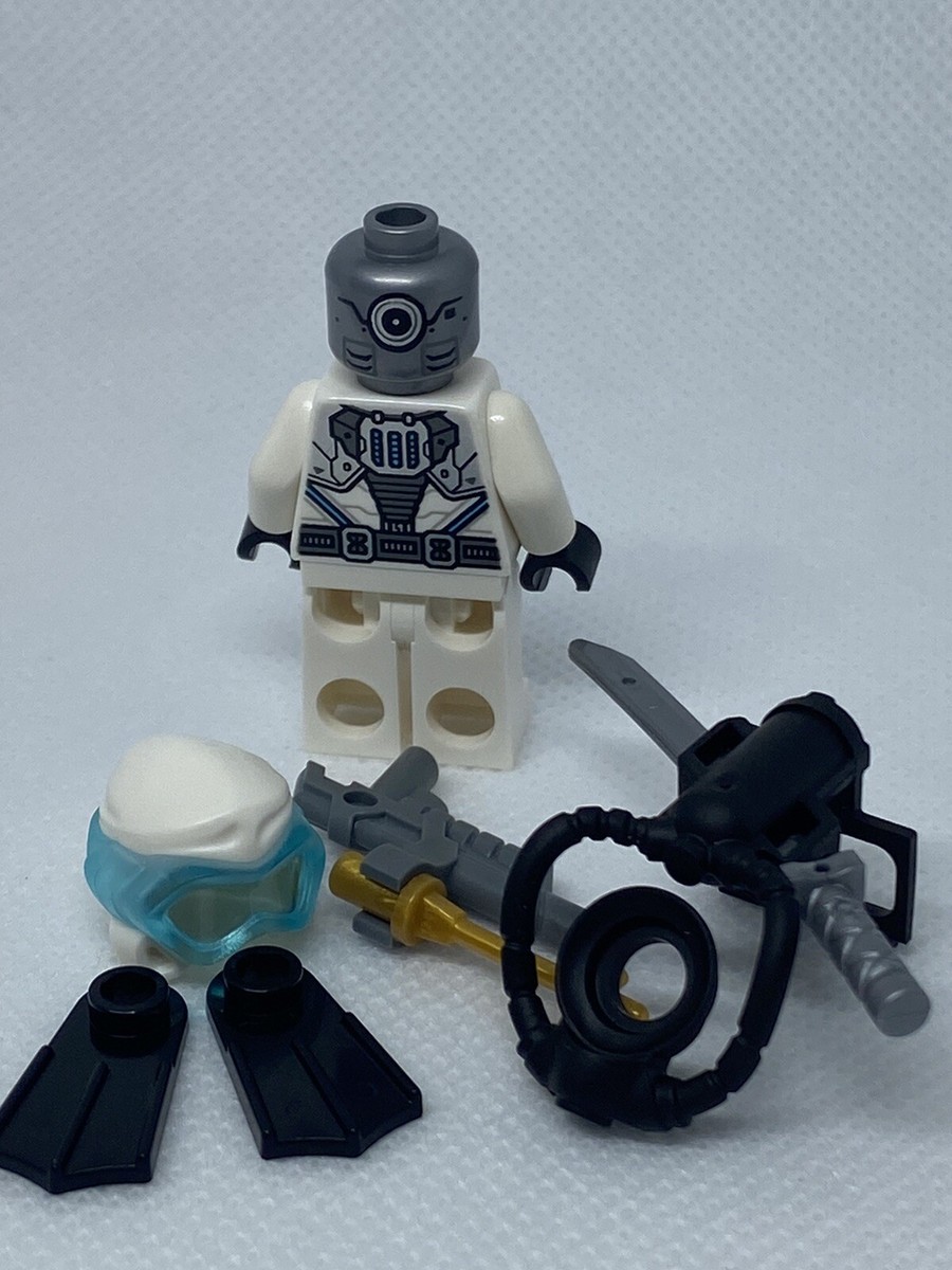 Lego Zane 71756 71754 Scuba Gear Seabound Ninjago Minifigure Sea