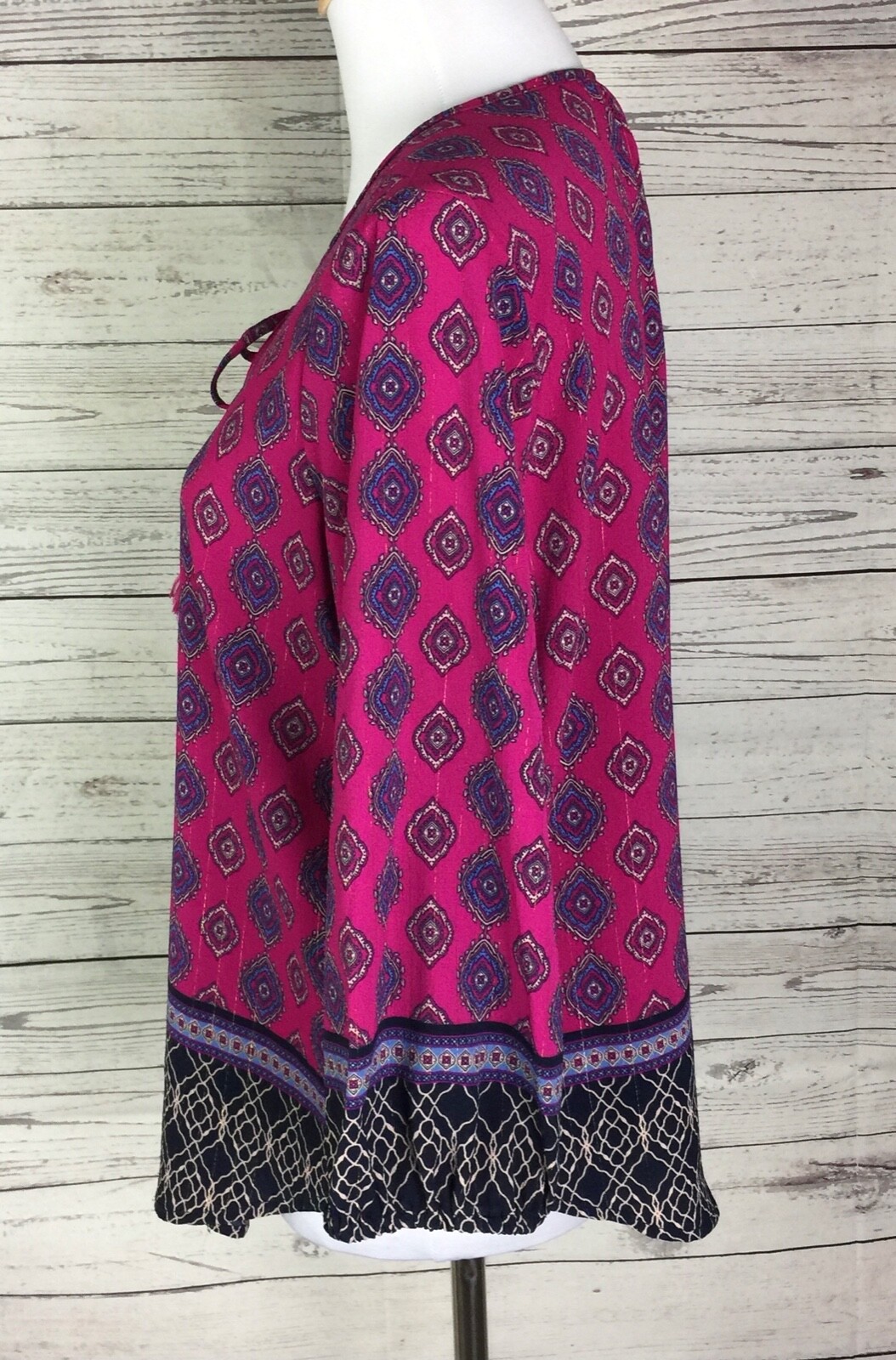 Ruby Rd Petite Top Women’s Size PL Multicolor Key… - image 7