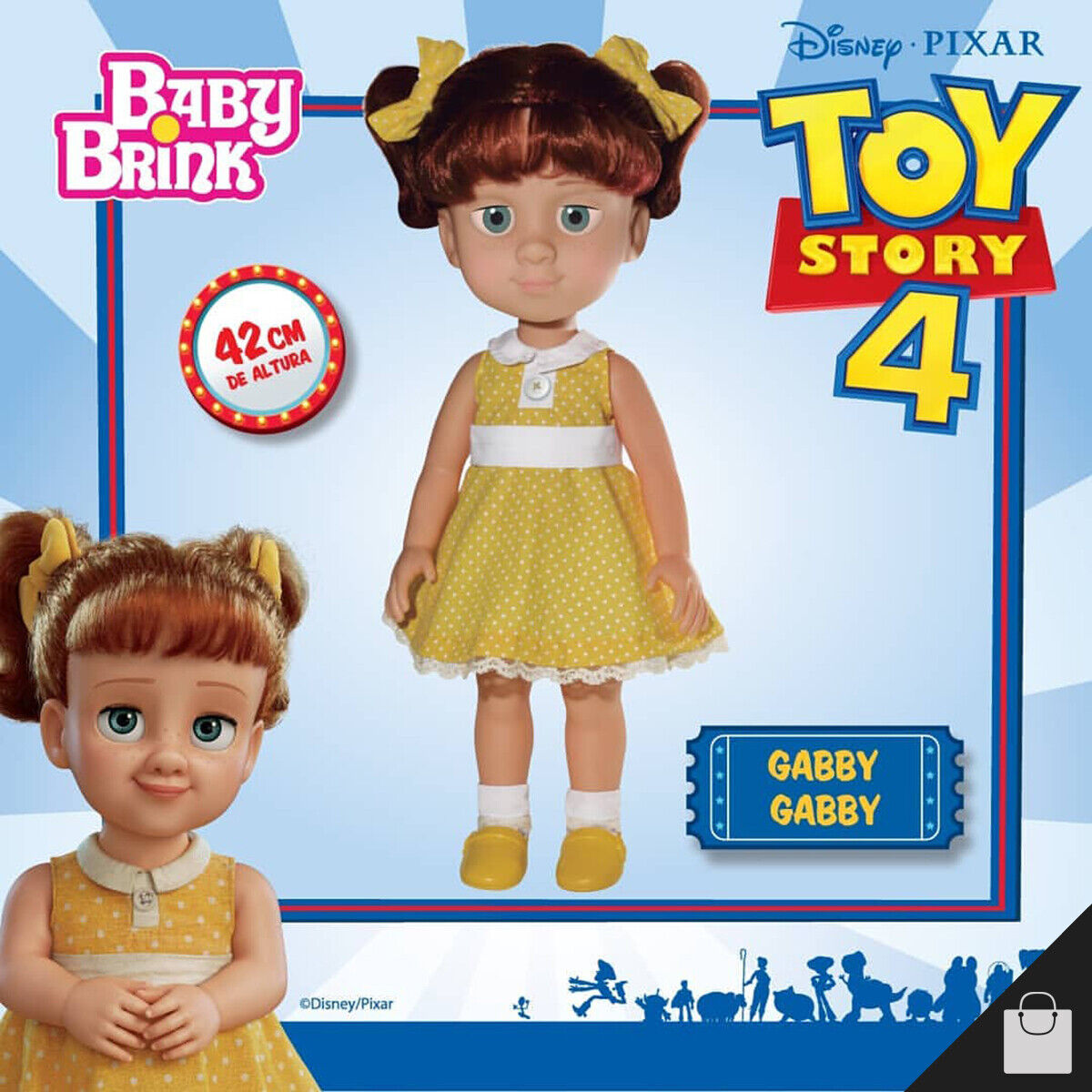 Gabby Gabby Doll Life Size Toy Story 4 Disney Pixar MOC MIB Gabby Gabby Doll Life Size Toy Story 4 Disney Pixar MOC MIB