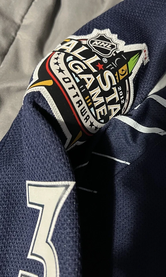 Zdeno Chara Signed & Inscribed Boston Bruins 2012 NHL All Star Reebok Jersey COA - Image 4 of 4