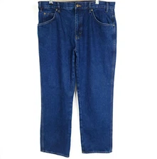 Rivet Supply Co. Mens Jeans 36 Blue Straight Leg Denim Pants 36X31