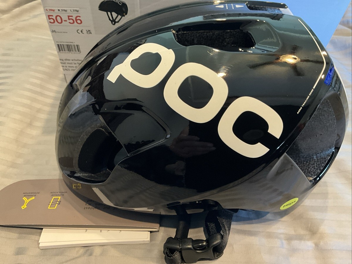 POC Ventral (MIPS) Lead Black Matt Small 50-56 Bicycle Helmet | eBay