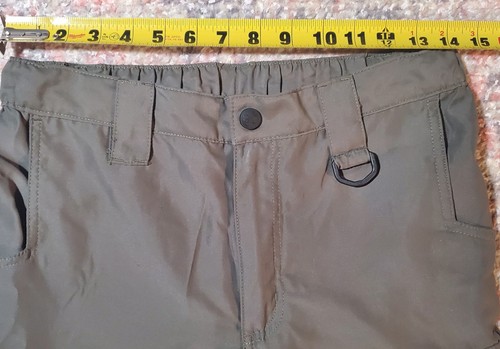 Boy Scouts Olive Green Uniform Cargo Shorts-100% Polyester-Size Youth L-GUC - Picture 6 of 13