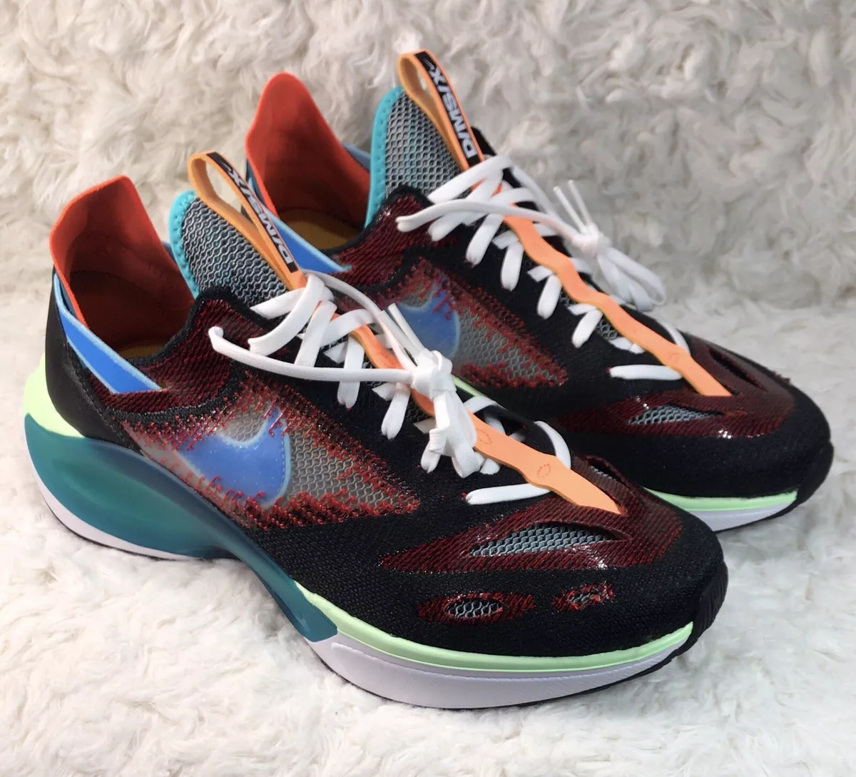 Nike N110 D MS X Black Blue Gaze University Red Blue Hero AT5405 001 Sz 11.5