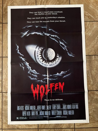 WOLFEN 1981 Original Vintage Movie Poster One Sheet NSS 810111