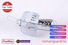 HDTV Digital Antenna for 5 TV Outdoor Amplified UHF VHF FM 360 Rotor Pole 150 Mi