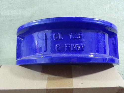 FNW 6" CAST IRON WATER STYLE DOUBLE DOOR CHECK VALVE NEW #FNW682U - Picture 4 of 8