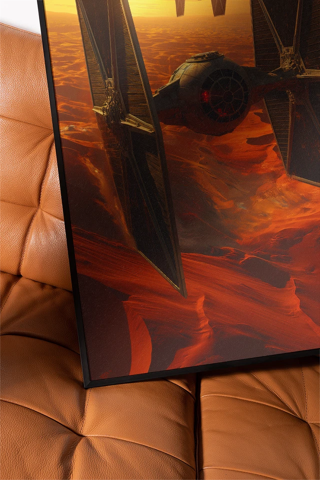 TIE-Fighter Star Wars - Movie Poster, Gifts For Him, Star Wars Dad, Fan Art - Image 4 of 4