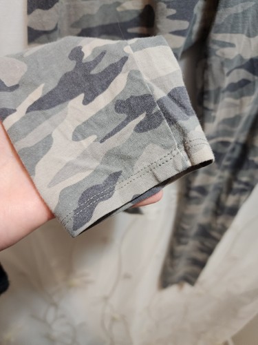 NO BOUNDARIES GIRLS SMALL 3-5 GREEN CAMO LEGGING PANTS COMFY RELAXED STRETCHY - Picture 3 of 10