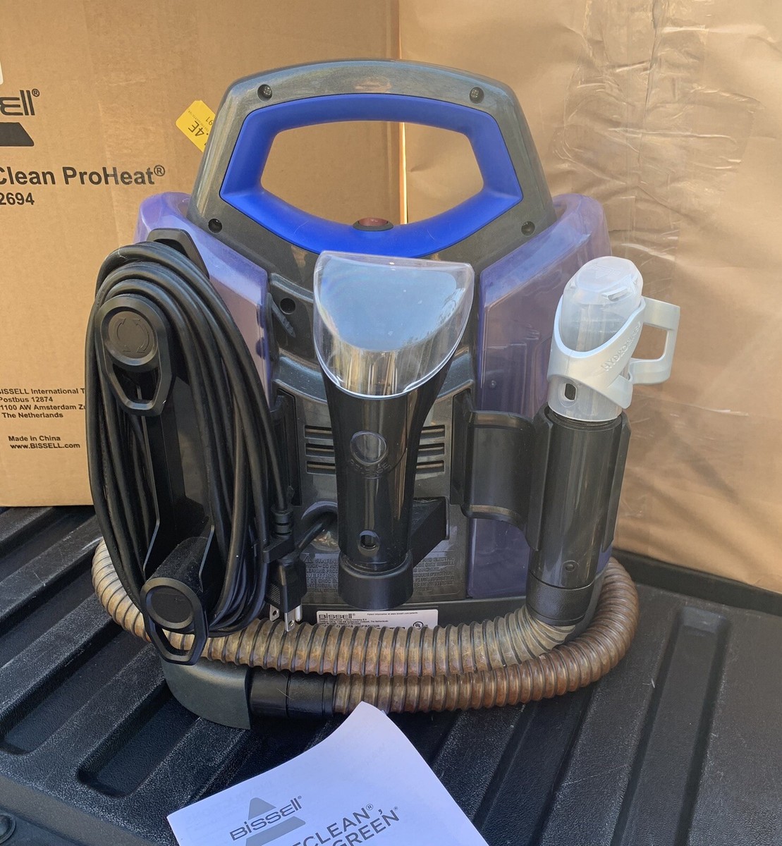 BISSELL SpotClean ProHeat Portable Spot and Stain Carpet BISSELL SpotClean ProHeat Portable Spot and Stain Carpet