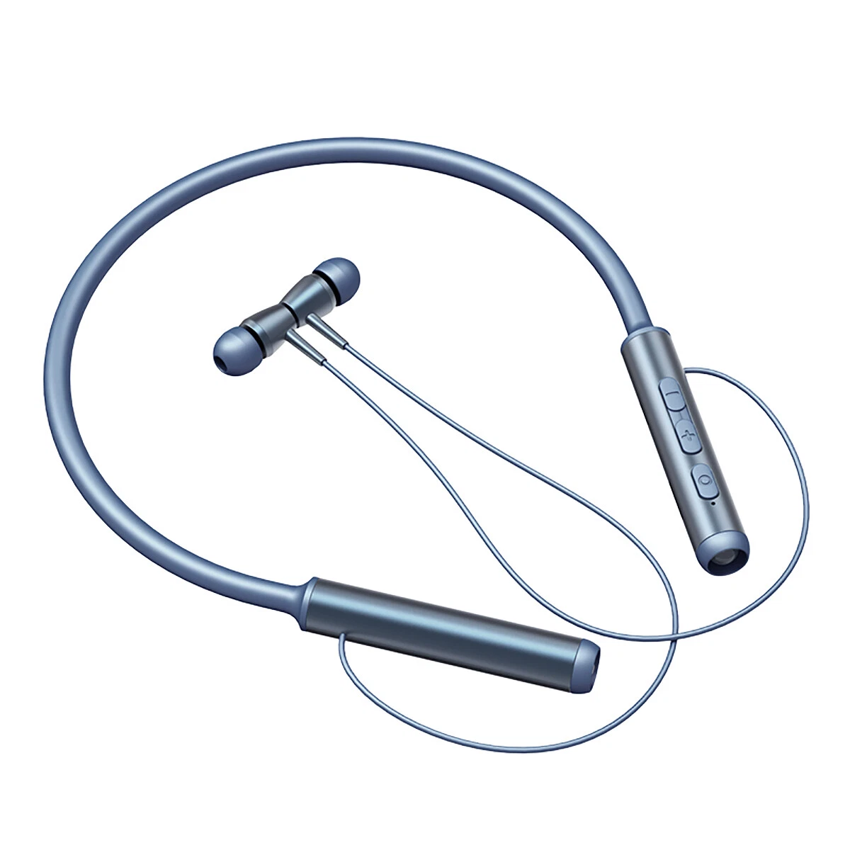 Bluetooth Neckband Headset Wireless Headphones With Mic For