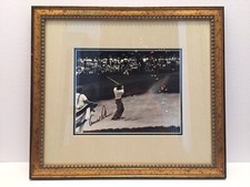 MASTERS GOLF LEGEND ARNOLD PALMER SIGNED 8x10 PHOTO FRAMED 16x18 - Excellent