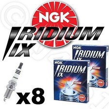BMW X5 4.4 8cyl NGK IRIDIUM IX SPARK PLUGS x8