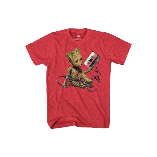 Marvel Guardians of the Galaxy Groot Tape T-Shirt Kids Size Large - 第 2/2 張圖片