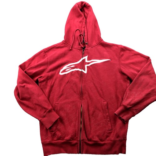 Red Bull Racing F1 Acid Wash Hoodie - Motul Alpinestars [HOD