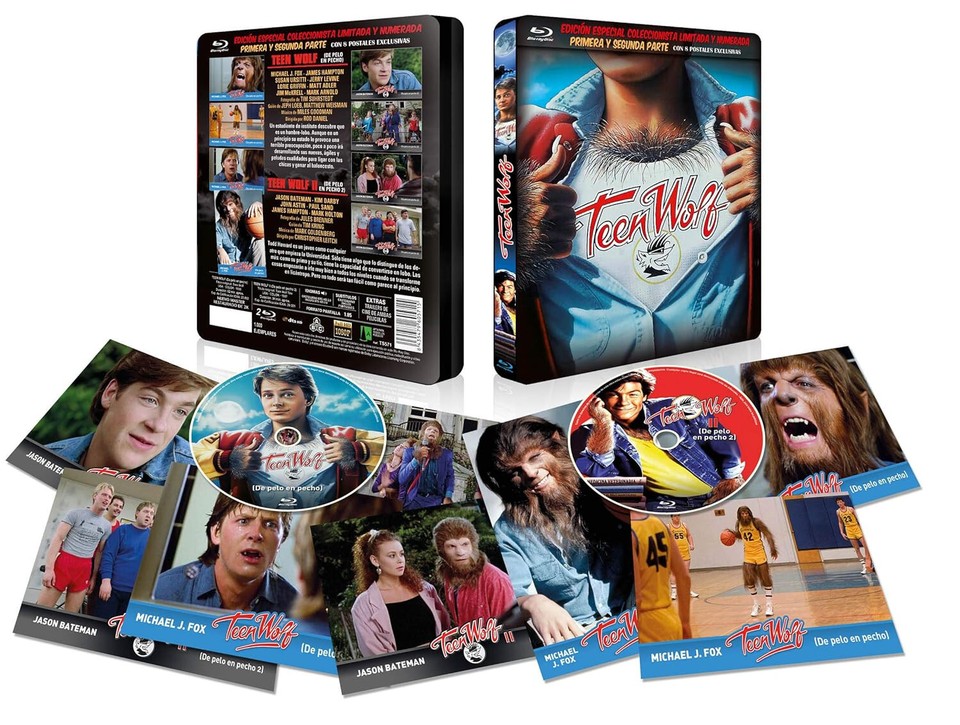 Teen Wolf Metal Blu-Ray With 8 Postcards New Sealed A-B-C | eBay UK