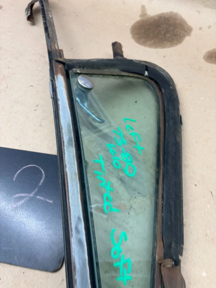 Camión Chevy GMC C10 K10 1973 75 76 80 carrocería cuadrada izquierda DR ala ventilación ventana tintada Foto 4 de 4