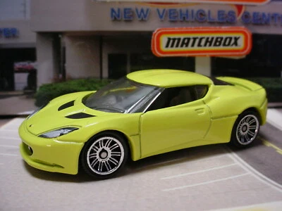 2021 MBX EXOTIC Design 2008 LOTUS EVORA ☆ yellow ☆Matchbox LOOSE - Image 1 of 3