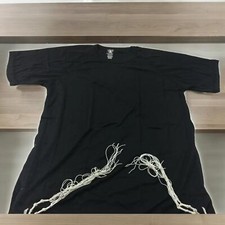 DRI-FIT Black TZITZIT Shirt Tallit Tallis Katan Israel Jewish Kosher Tzitzis Men