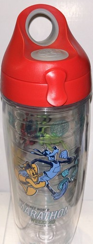 WALT DISNEY WORLD MARATHON WEEKEND TERVIS TUMBLER WATER BOTTLE 24 Oz. RUNDISNEY - Picture 3 of 8