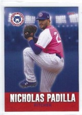 2022 South Bend Cubs (High-A Chicago Cubs) Nicholas Padilla