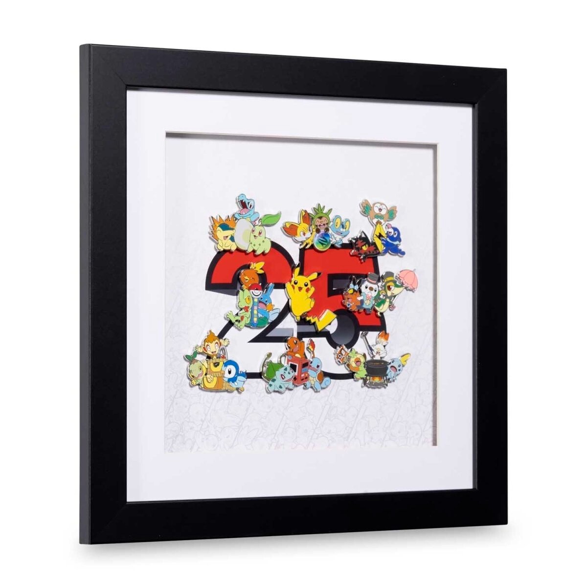 ポケモン 25周年 記念 ピンズセット アートフレーム Pokemon 25th Year Celebration Framed Pin Set New in Box Sealed | eBay