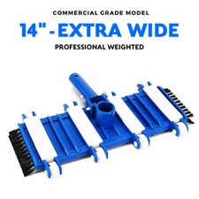 Professional Pool Vacuum Head Inground Above Ground Swimming Brush Cleaner