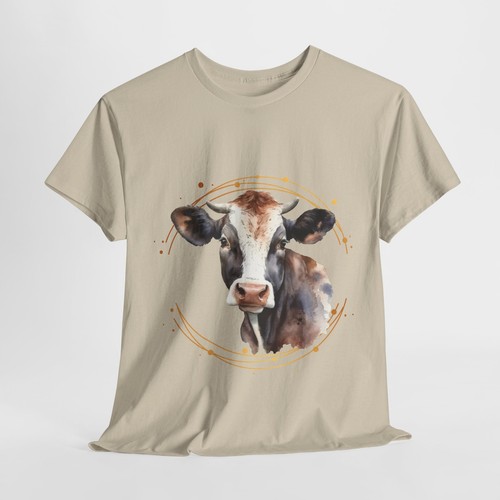 Cow Boho Women's T-Shirt, Cute Spring Shirt, Animal Lover Gift - Picture 19 of 57