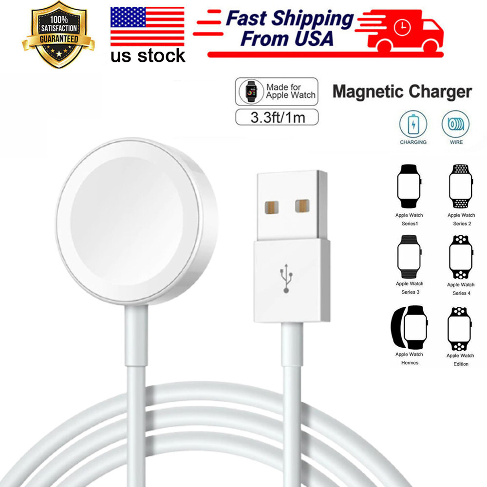 Magnetic USB Charging Cable Charger Cord For Apple Watch Ultra