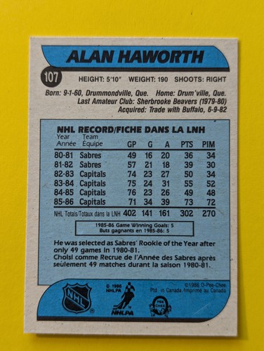 1986-87 O-Pee-Chee NHL Hockey Cards OPC U-Pick 1 - 126 Complete your Set. - Picture 325 of 371