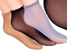 LUFTIGE Söckchen FEINES MIKRO NETZ Socken ALLE FARBEN Luftig schweiß-abweisend 